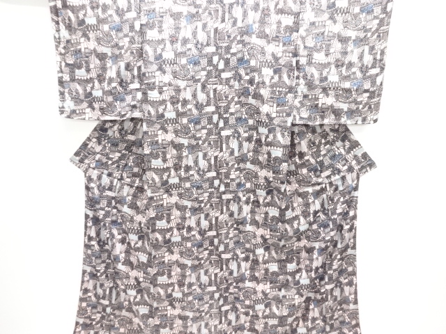 Japanese Kimono / Taisho Roman Silk